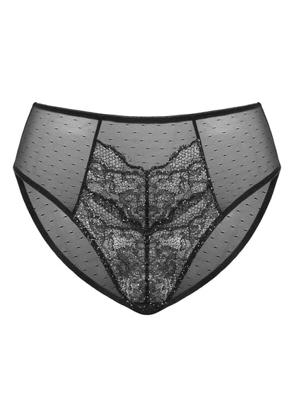 Enchante High-Rise Lace Brief Underwear