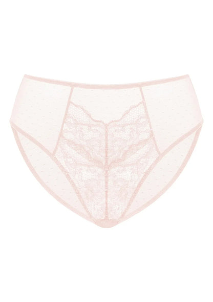 Enchante High-Rise Lace Brief Underwear