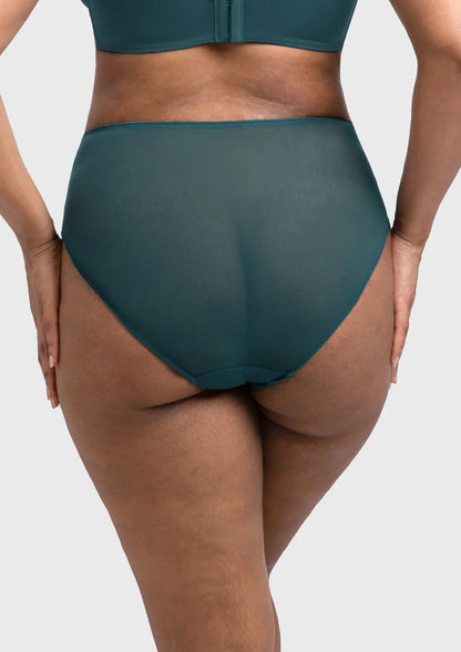 Mermaid High-Rise Lace Brief Underwear