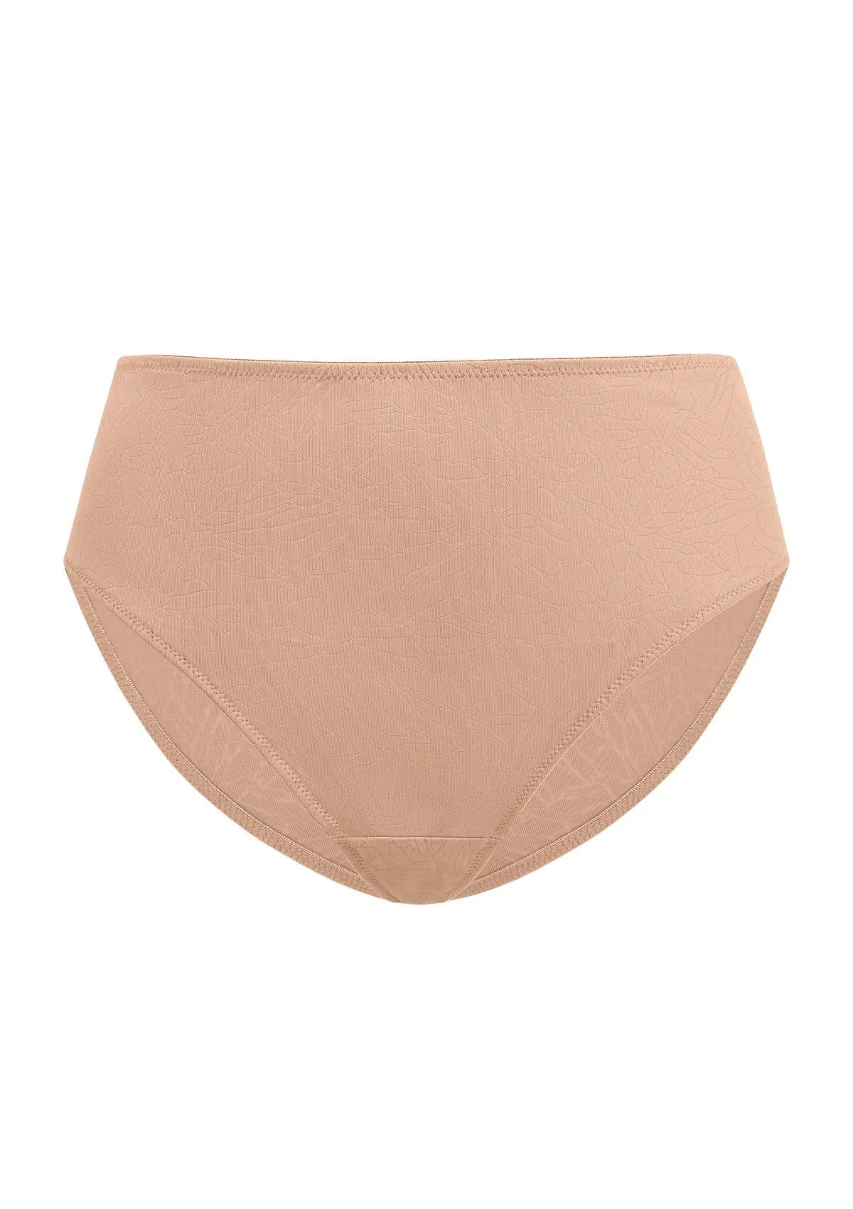 HSlA Joan Comfortzone Full Coverage High-Rise Bikini Underwear Soft Stretch Panties Lingerie