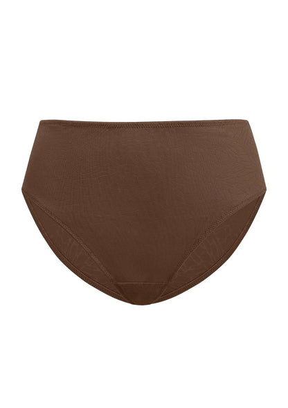 HSlA Joan Comfortzone Full Coverage High-Rise Bikini Underwear Soft Stretch Panties Lingerie