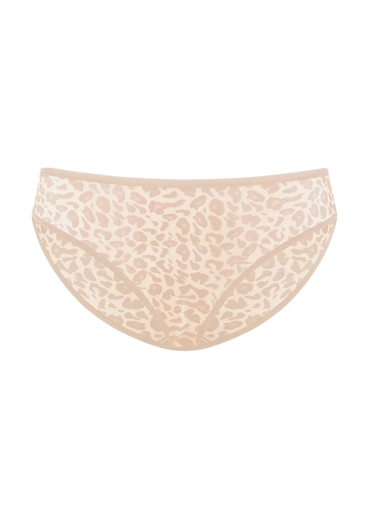 HSIA Leopard Wild High Stretch Briefs Soft Breathable Mesh Panty