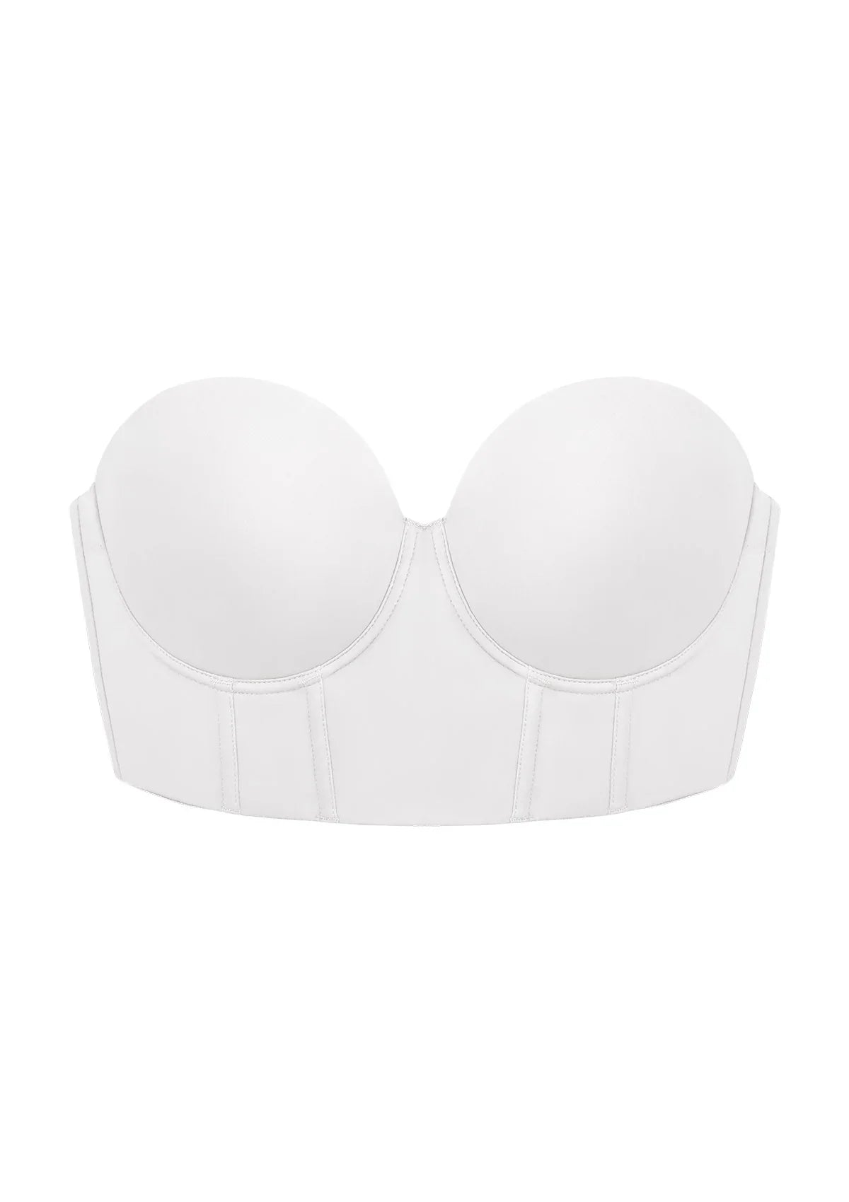 Seamless Cooling Longline Strapless Bra