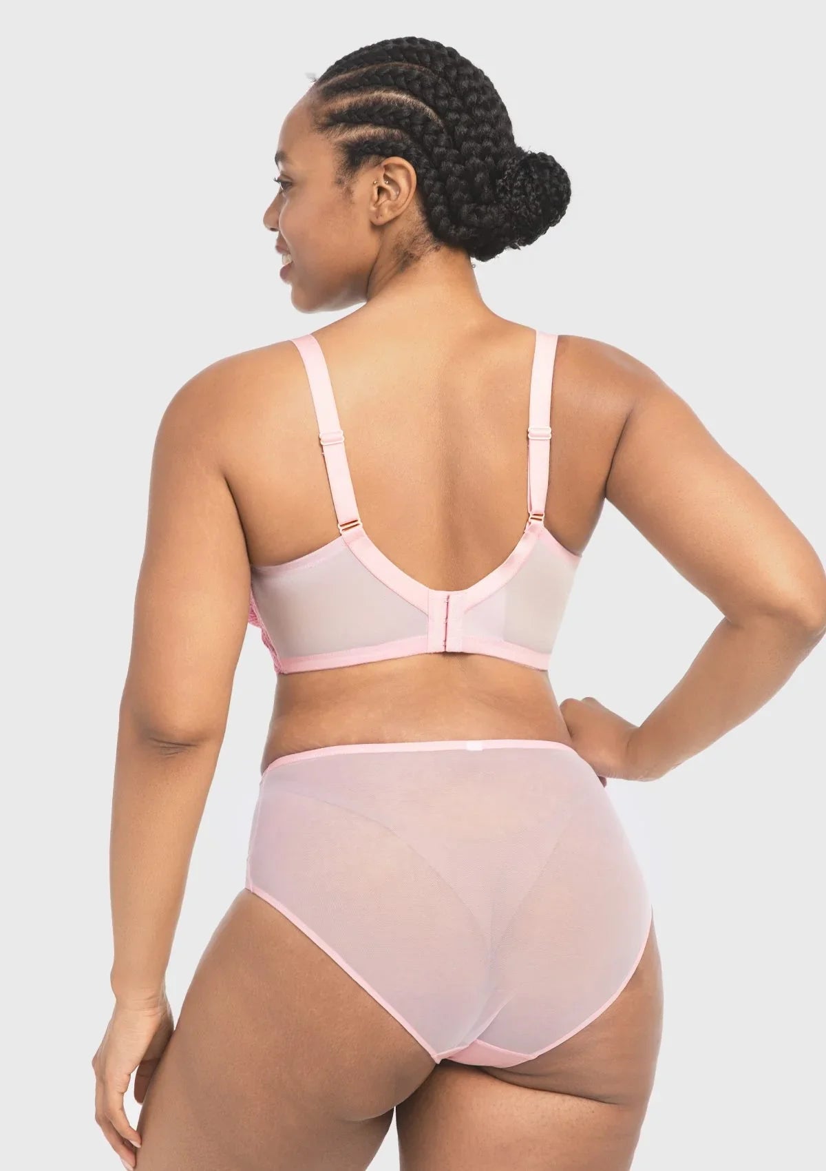 Mermaid Scales Lace Underwire Bra