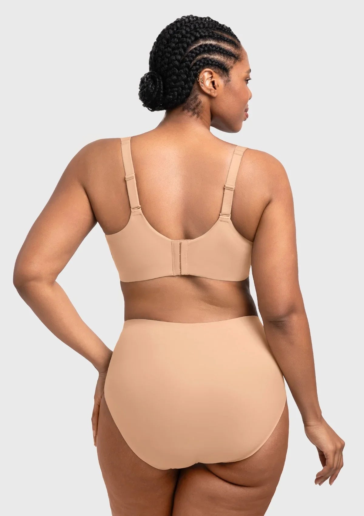 HSIA Miya SoftSense Comfort Lightly Lined T-shirt Back Smoothing Underwire Plus Size Bra Everyday Bra