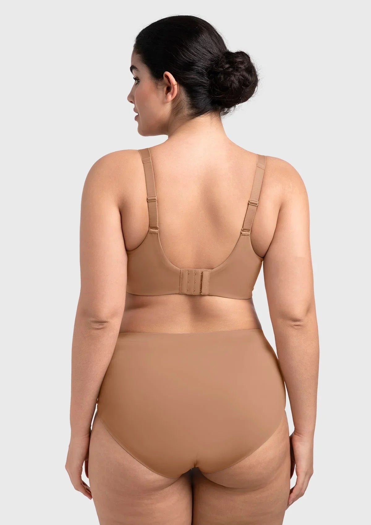 HSIA Miya SoftSense Comfort Lightly Lined T-shirt Back Smoothing Underwire Plus Size Bra Everyday Bra