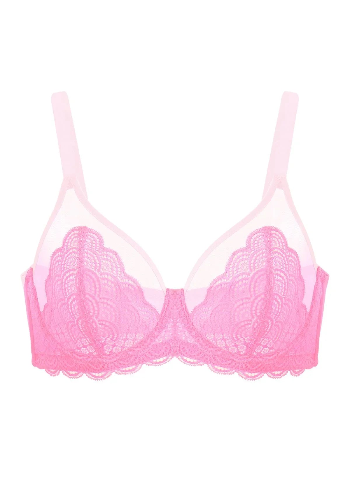 Mermaid Scales Lace Underwire Bra