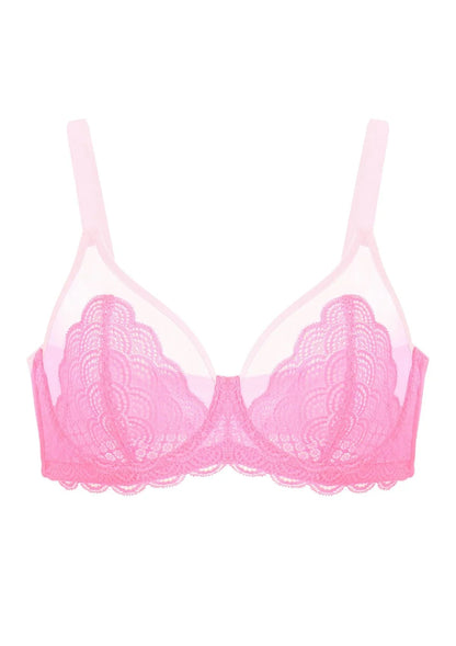 Mermaid Scales Lace Underwire Bra