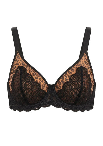 Mermaid Scales Lace Underwire Bra