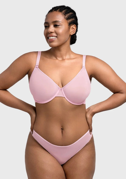 Seraphina Unlined Underwire Sheer Mesh Bra