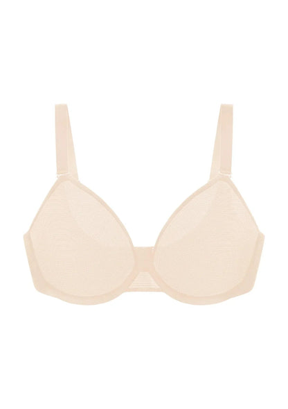 Seraphina Unlined Underwire Sheer Mesh Bra