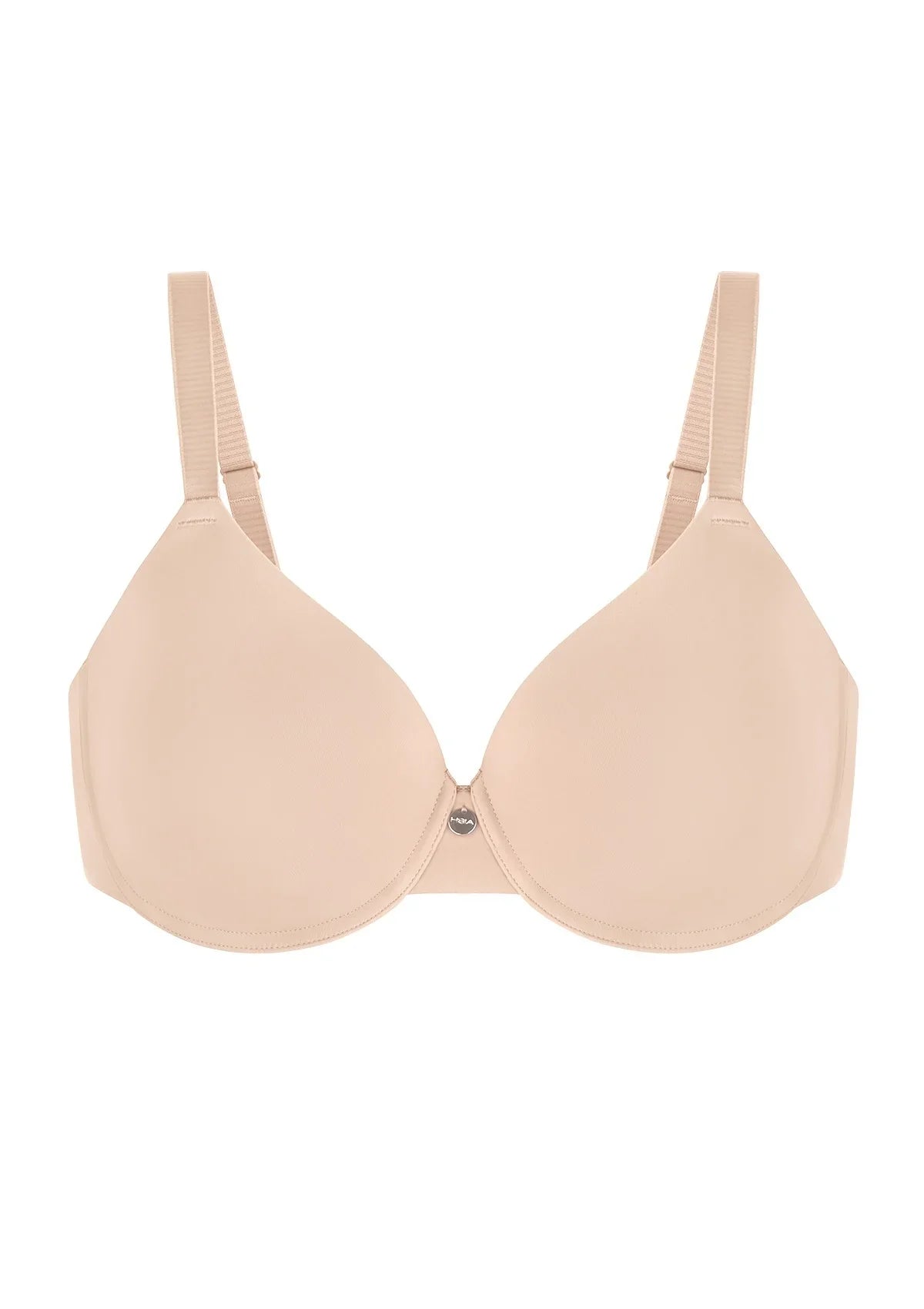 HSIA Miya SoftSense Comfort Lightly Lined T-shirt Back Smoothing Underwire Plus Size Bra Everyday Bra