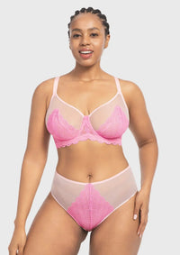 Neon Contrast Pale Pink