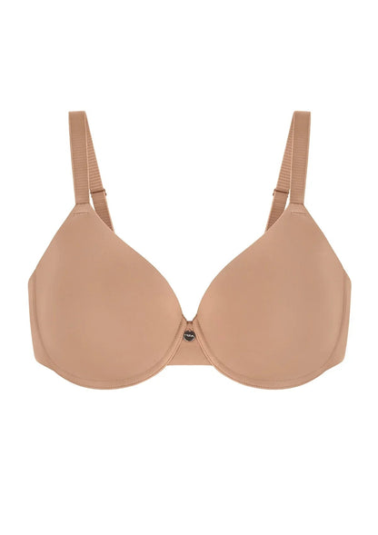 HSIA Miya SoftSense Comfort Lightly Lined T-shirt Back Smoothing Underwire Plus Size Bra Everyday Bra