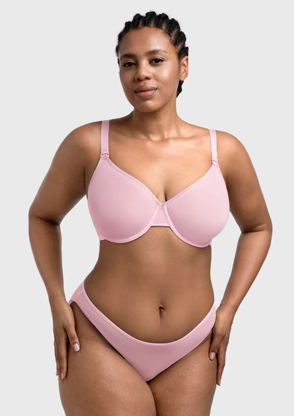 Seraphina Unlined Underwire Sheer Mesh Bra
