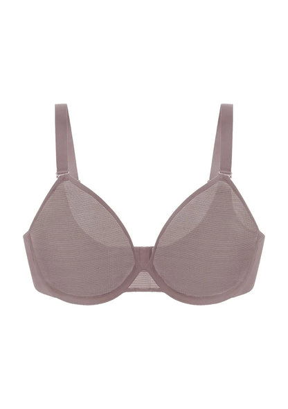 Seraphina Unlined Underwire Sheer Mesh Bra