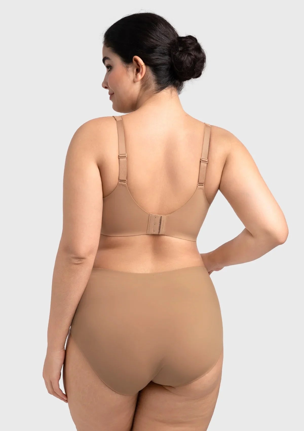 HSIA Esme Minimizer Bras for Women Plus Size Full Coverage No Padding Unlined T Shirt Bra Seamless Underwire Cool Comfort Daily Bras