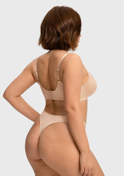 Cloud Satin Seamless Balconette T-Shirt Bra