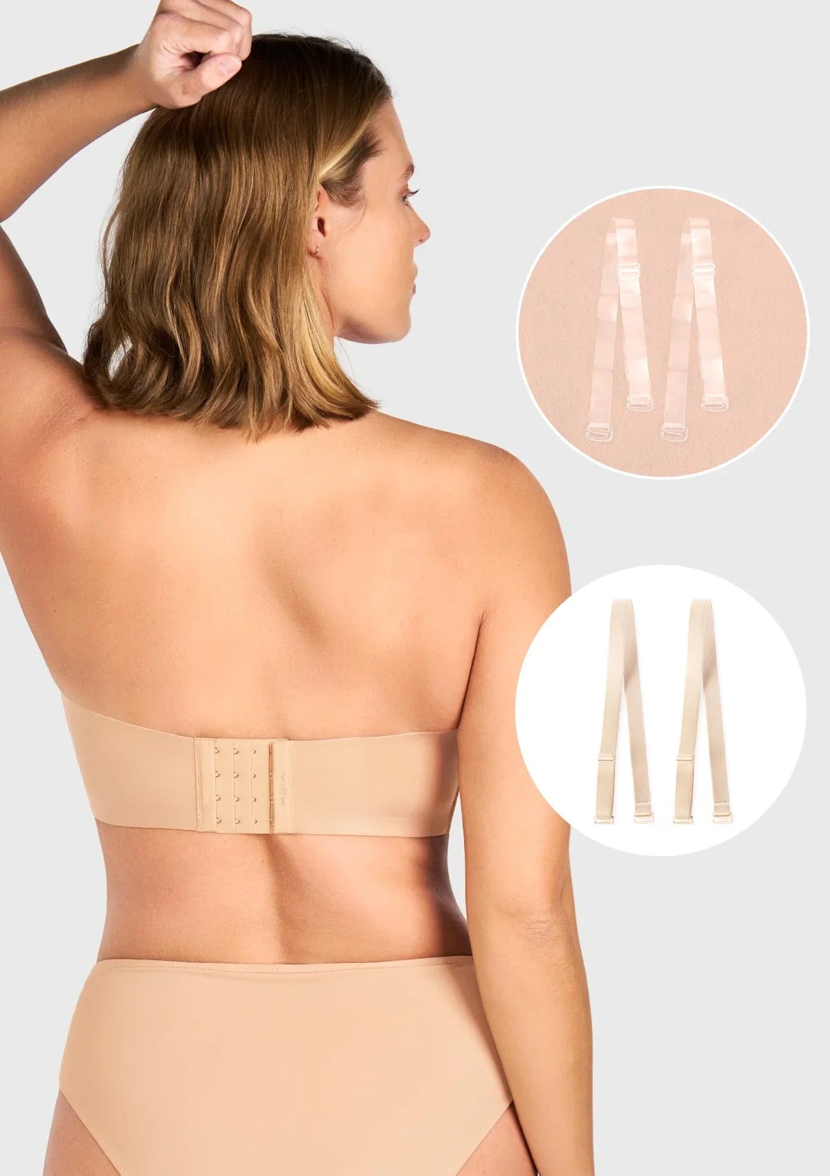 Seamless Convertible Non-Slip Strapless Bra