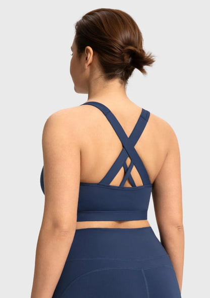 Aura Criss-Cross Sports Bra