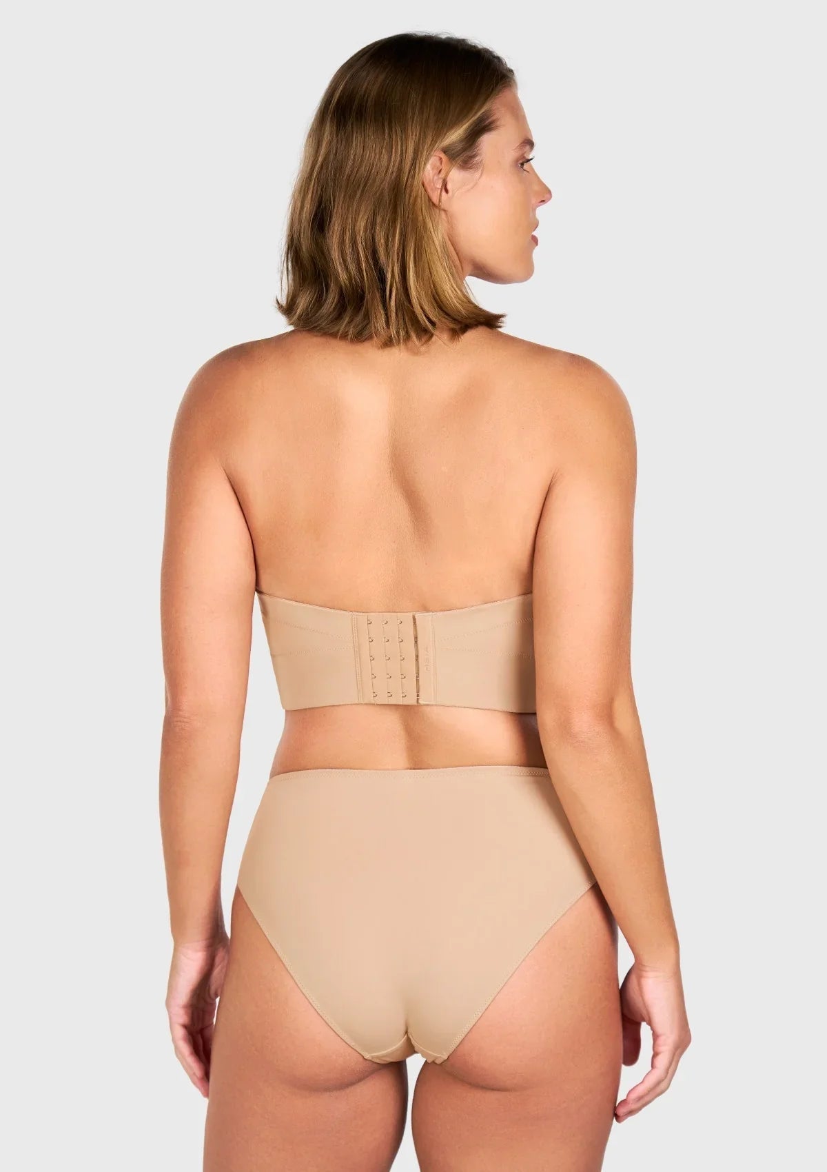 Seamless Cooling Longline Strapless Bra