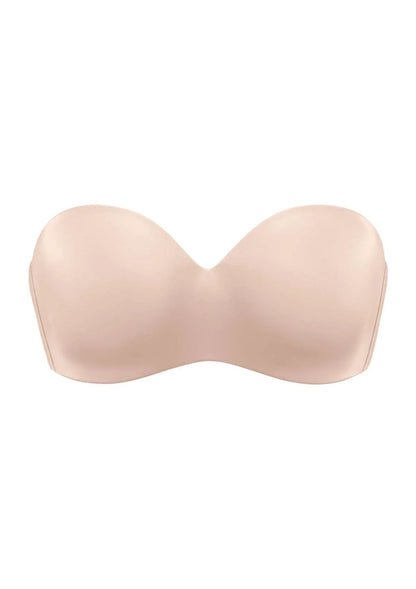 Breya Silicone-Free Seamless Push Up Strapless Bra