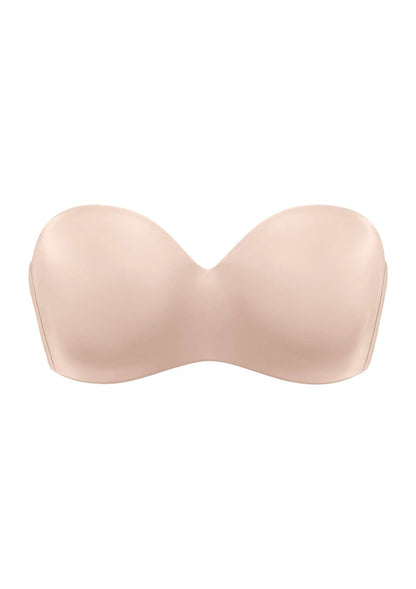Breya Silicone-Free Seamless Push Up Strapless Bra