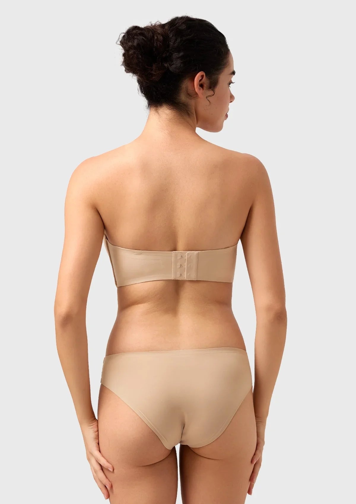 Seamless Wireless Push-Up Strapless Bra