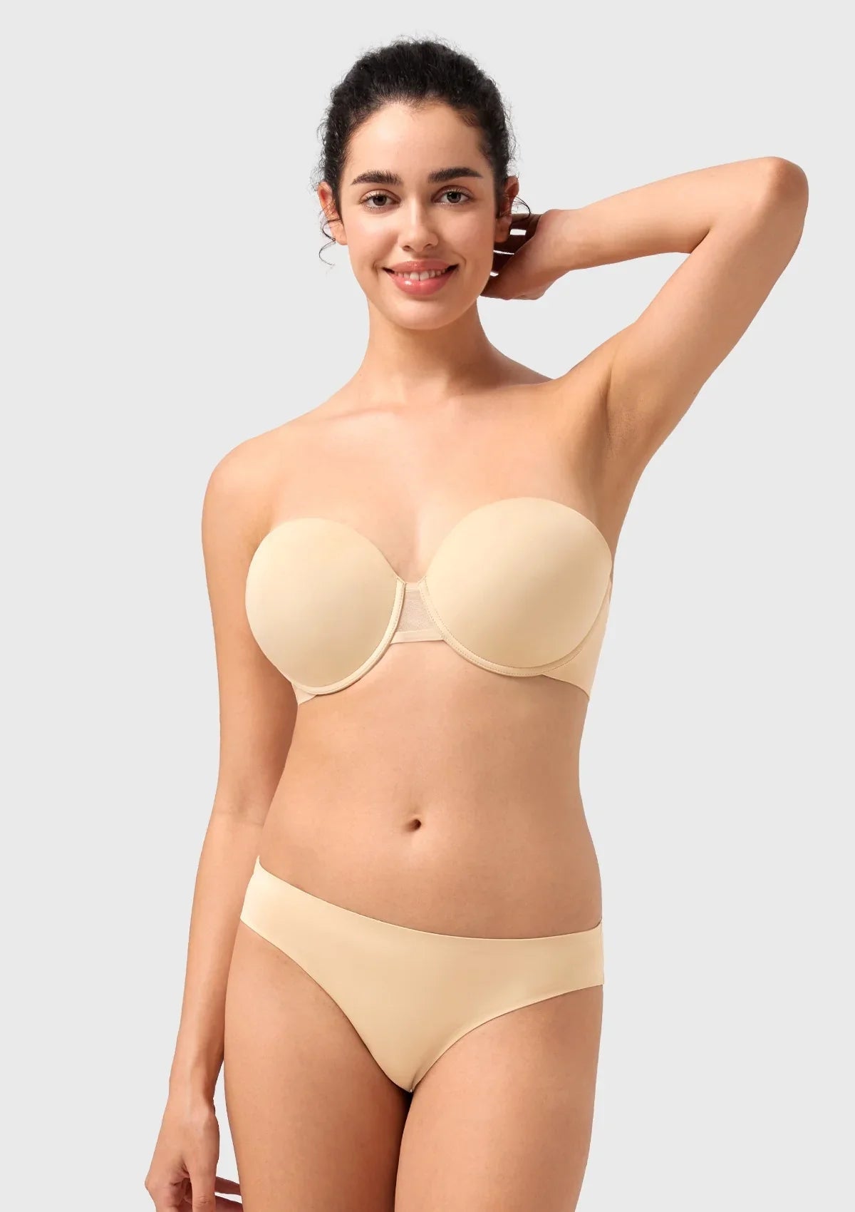 Seamless Multiway Push-Up Strapless Bra