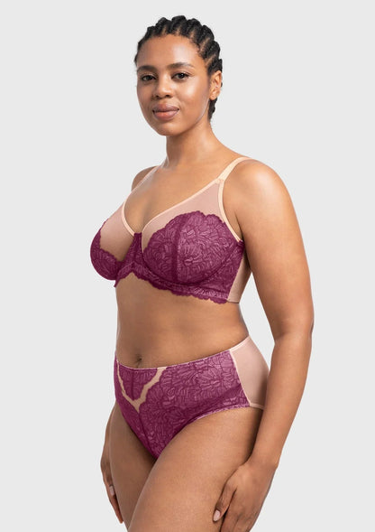 HSIA Blossom Unlined Lace Underwire Bra