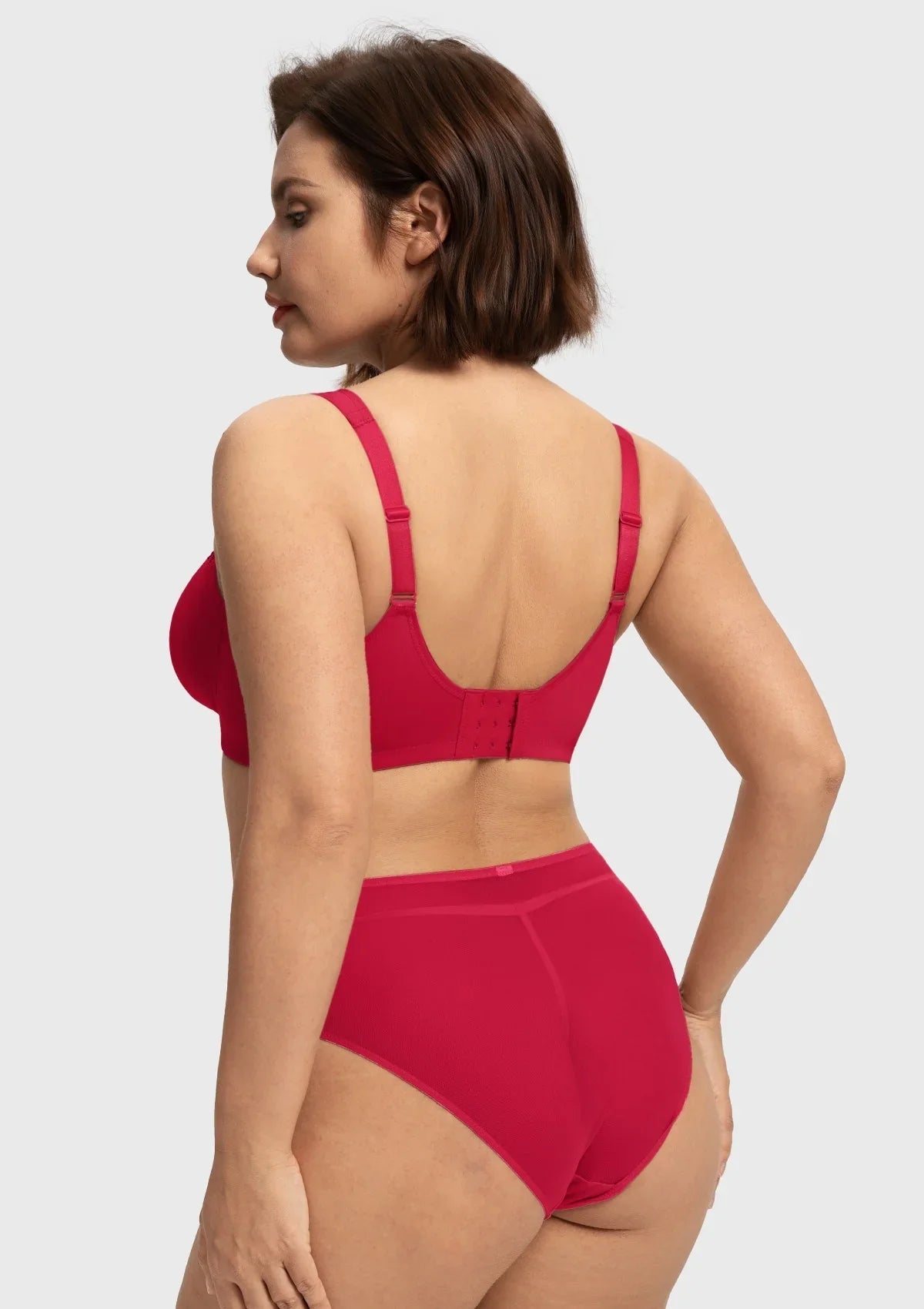 Dahlia Embroidered Lace Full Coverage Unlined Bra