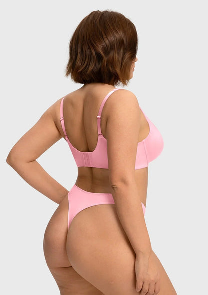 Cloud Satin Seamless Balconette T-Shirt Bra