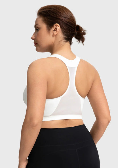 Aura V-Neck Racerback Sports Bra