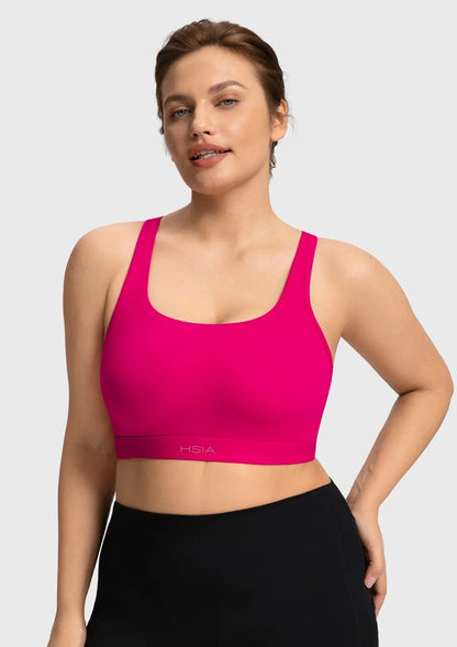 Aura Double Strappy Sports Bra